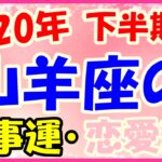 2020年下半期の山羊座の仕事運・恋愛運!自分の目でみて確かめること!