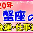2020年の蟹座の金運と仕事運のサムネイル画像