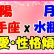 太陽星座　射手座　ｘ　月星座　水瓶座の性格と恋愛傾向のサムネイル画像