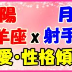 太陽星座　山羊座　ｘ　月星座　射手座の性格と恋愛傾向！周りからの信頼も厚く、とても頼れる存在です！