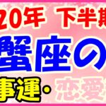 2020年下半期の蟹座の仕事運・恋愛運!ヘッドハンティングされる可能性も!