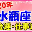 2020年の水瓶座の金運と仕事運のサムネイル画像