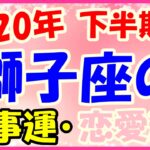 2020年下半期の獅子座の仕事運・恋愛運!仕事とプライベートを区別して!