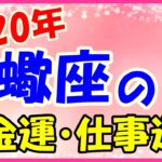 2020年の蠍座の金運・仕事運!交際費が多くなりそうだけど割り切って!