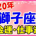 2020年の獅子座の金運・仕事運!収入アップが期待できる年!