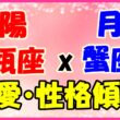 太陽星座水瓶座x月星座蟹座の性格・恋愛傾向のサムネイル画像